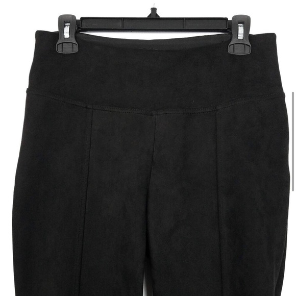 excellent condition faux suede pull on leggings size large Andrew Marsc - Picture 4 of 5